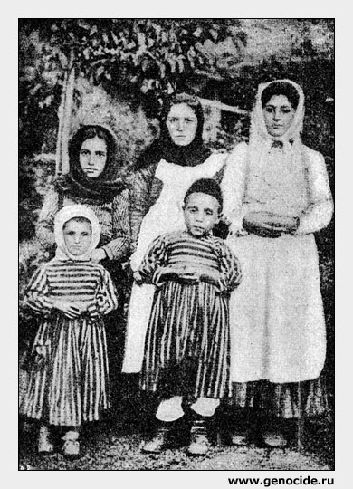 Армянскіе сироты въ Эрзерумѣ.